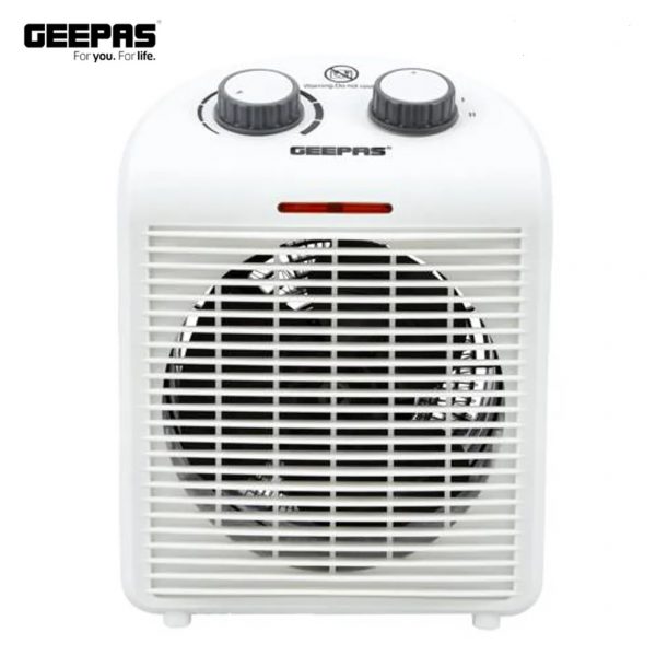 Geepas GFH28520 Adjustable Thermostat Fan Room Heater - Image 2
