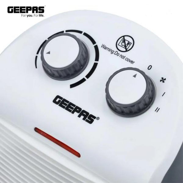 Geepas GFH28520 Adjustable Thermostat Fan Room Heater - Image 3
